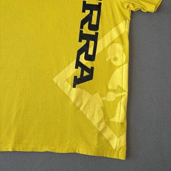 Terra Construction Heavy Cotton Yellow Work T-Shirt Workwear Men’s XL Carhartt - Picture 5 of 11